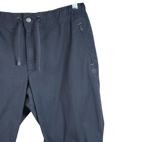 L.L. Bean Explorer Pants Blue Large 30" Ripstop Drawstring Zip 513589 Outdoor - Picture 3 of 9